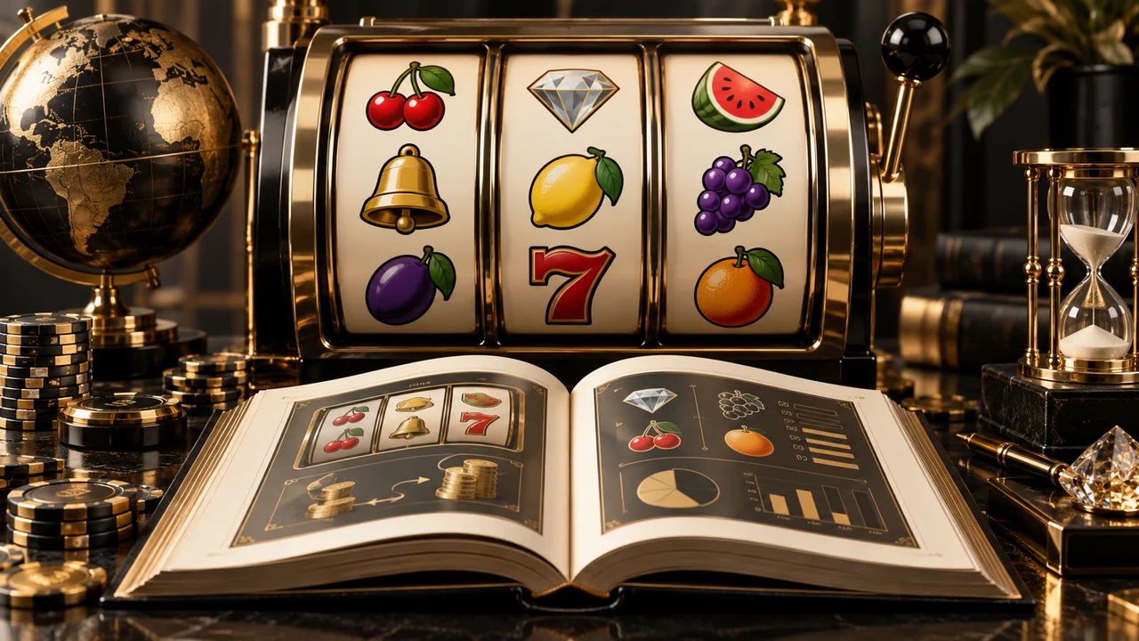 วงล้อสล็อตกับหนังสือคู่มือตารางจ่าย